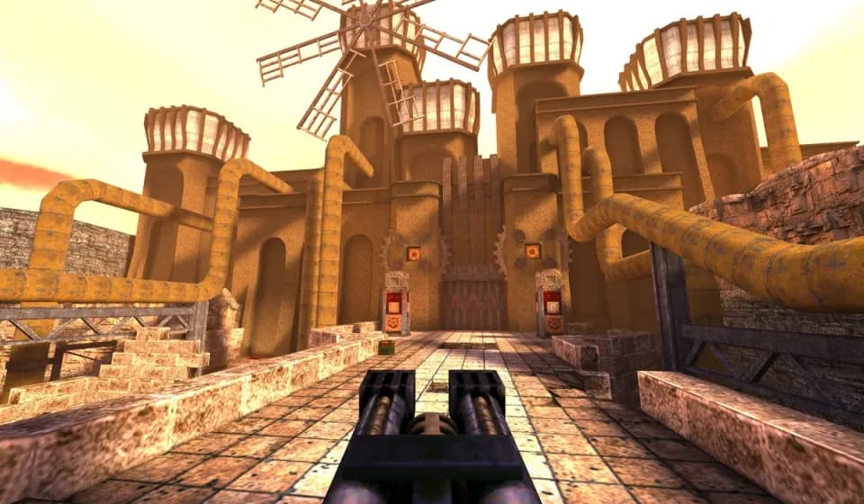 Quake game illustration or project preview