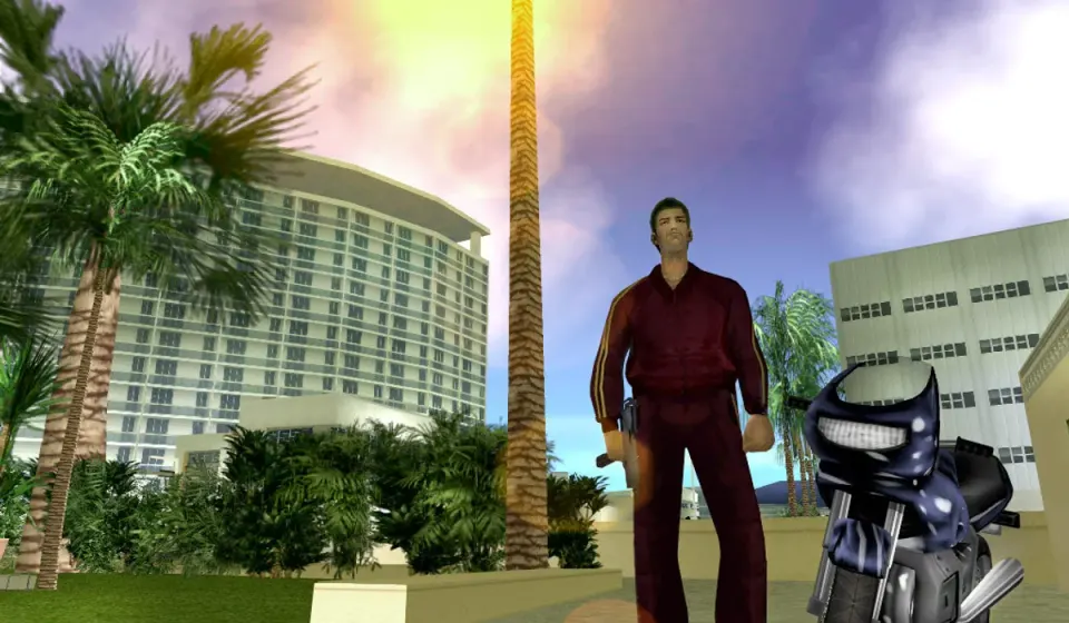 GTA Vice City WASM game illustration or project preview